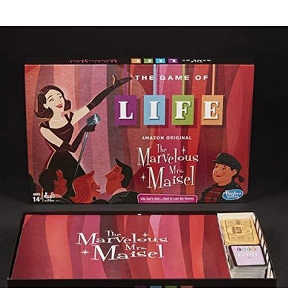 The Marvelous Mrs. Maisel The Game Of Life Board Game NEW and sealed! - Picture 3 of 7